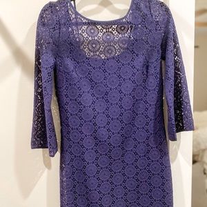 Lilly Pulitzer topanga navy lace dress